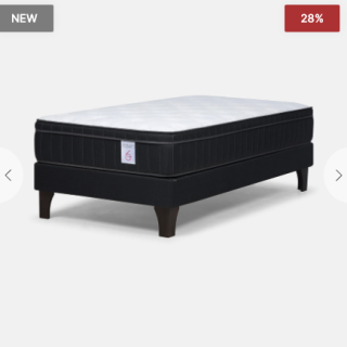 Cama Europea New Style 6 Plus de 1 Plaza 90 x 200 cm