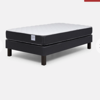 Cama Europea Wave 1 Plaza 90 x 190 cm