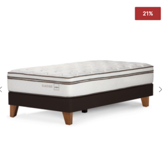 Cama Europea Classique+ 1 Plaza 90 x 200 cm