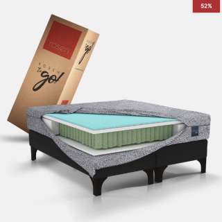 Cama Europea Joy Base To Go 1,5 Plazas 105 x 200 cm