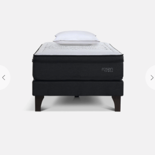 Cama Tempo 1,5 Plazas + Almohada Fibra Extra