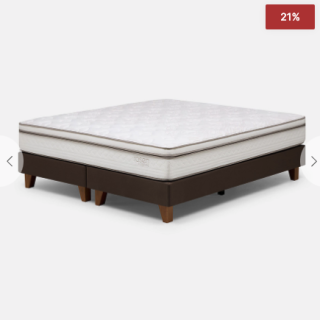 Cama Europea Classique+ 2 Plazas 150 x 200 cm