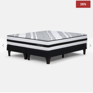 Cama Europea Driven 2 Plazas 150 x 200 cm