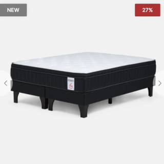 Cama Europea New Style 6 Plus de 2 Plazas 150 x 200 cm