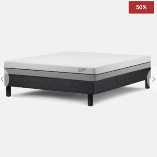 Cama Europea Pratta Base Wave 2 Plazas 150 x 190 cm