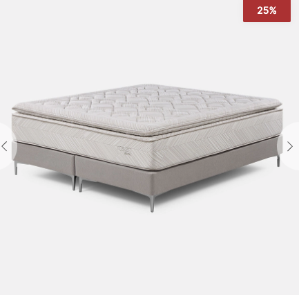 Cama Europea Bock 2 Plazas 150 x 200 cm