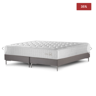Box Spring Pearl King 180 x 200 cm