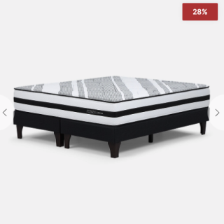 Cama Europea Driven King 180 x 200 cm