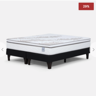 Cama Europea Neo Plus King 180 x 200 cm