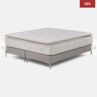 Cama Europea Bock King 180 x 200 cm