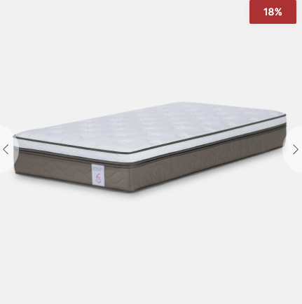 Colchón New Style 6 de 1 Plaza 90 x 190 cm