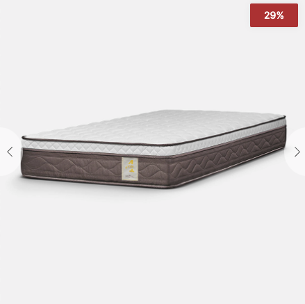 Colchón New Style 4 Plus 1,5 Plazas 105 x 190 cm