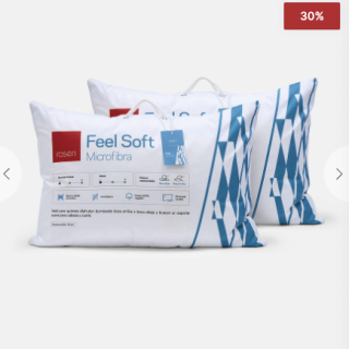 Set 2 Almohadas Soft Microfibra