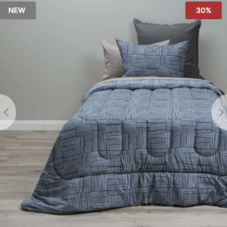 Plumón Microfibra Soft Touch Lucca Navy