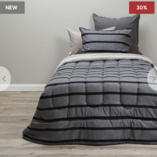 Plumón Microfibra Soft Touch Alonso Black